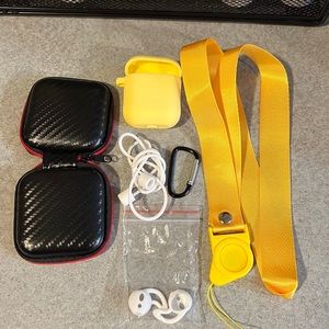 COPY - COPY - AirPods case with clip for first & second gen